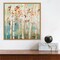 Fall Birch Trees by Allison Pearce 16-in. W x 16-in. H. Canvas Wall Art Print Framed in Natural